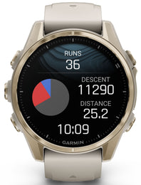 Garmin Fenix 8 43mm Sapphire AMOLED Soft Gold Fog Grey