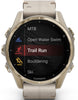 Garmin Fenix 8 43mm Sapphire AMOLED Soft Gold Limestone Leather