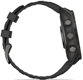 Garmin Fenix 8 47mm Sapphire AMOLED Carbon Grey DLC titanium Black Pebble Grey Silicone