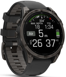 Garmin Fenix 8 47mm Sapphire AMOLED Carbon Grey DLC titanium Black Pebble Grey Silicone