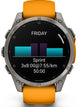 Garmin Fenix 8 47mm Sapphire AMOLED Titanium Spark Orange Graphite Silicone