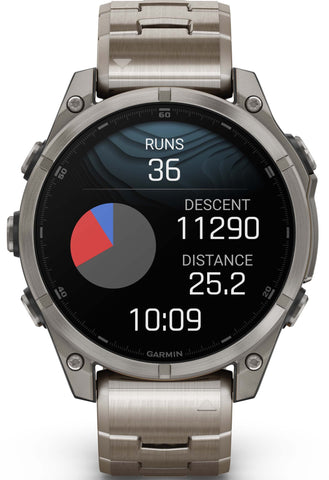 Garmin Fenix 8 47mm Sapphire AMOLED Titanium Bracelet