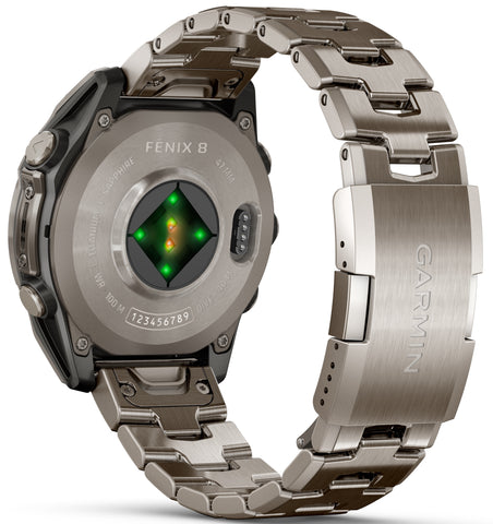 Garmin Fenix 8 47mm Sapphire AMOLED Titanium Bracelet