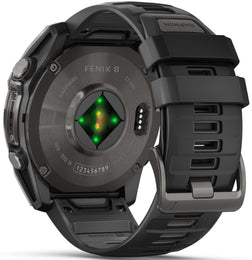 Garmin Fenix 8 51mm Sapphire AMOLED Carbon Grey DLC Titanium Black