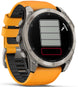 Garmin Fenix 8 51mm Sapphire AMOLED Graphite Spark Orange Titanium Silicone