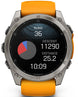 Garmin Fenix 8 51mm Sapphire AMOLED Graphite Spark Orange Titanium Silicone