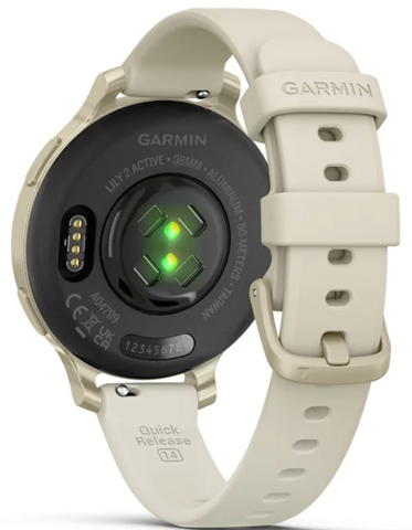 Garmin Lily 2 Active Lunar Gold and Bone