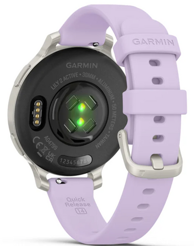 Garmin Lily 2 Active Silver Jasmine Purple