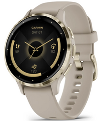 Garmin Watch Venu 3S Soft Gold Smartwatch 010-02785-02