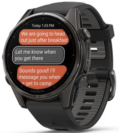 Garmin Watch Fenix 8S Sapphire AMOLED Carbon Black 010-02903-21