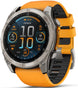 Garmin Watch Fenix 8X Sapphire AMOLED Graphite Spark Orange 010-02905-11