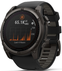 Garmin Watch Fenix 8X Sapphire Solar Carbon Grey 010-02907-11