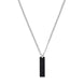 Gucci Tag Sterling Silver Necklace