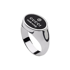 Gucci Trademark Sterling Silver Ring