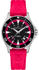 Hamilton Watch Khaki Navy Scuba Auto Hot Pink H82395330
