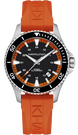 Hamilton Watch Khaki Navy Scuba Auto Tangerine Orange H82395331