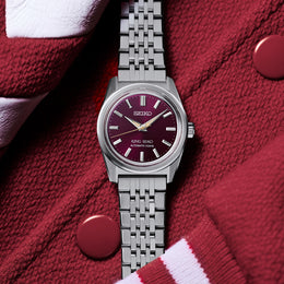 King Seiko KSK 6R in Preppy Burgundy