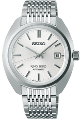 King Seiko Watch Metropolis Silver 6L 1969 Re-Interpretation SJE109J1