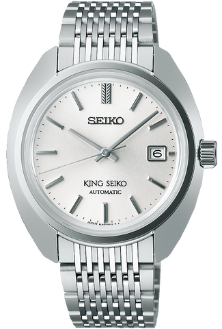 King Seiko Watch Metropolis Silver 6L 1969 Re-Interpretation SJE109J1
