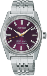 King Seiko Watch KSK 6R in Preppy Burgundy SPB461J1