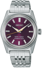 King Seiko Watch KSK 6R in Preppy Burgundy SPB461J1