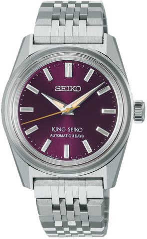 King Seiko Watch KSK 6R in Preppy Burgundy SPB461J1