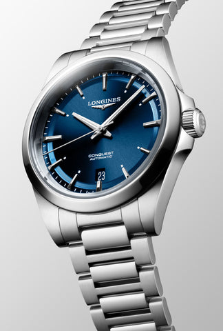 Longines Conquest Sunray Blue
