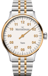 MeisterSinger Watch Yaara White Gold YA901G