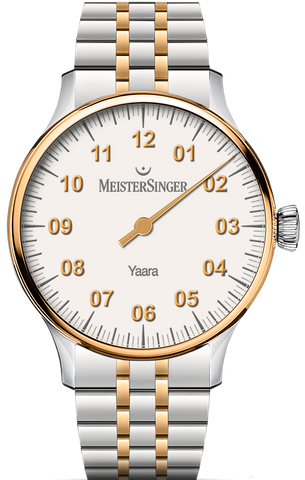 MeisterSinger Watch Yaara White Gold YA901G