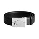 Montblanc Black 35mm Leather Belt