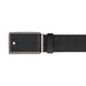 Montblanc Black 35mm Leather Belt