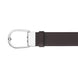 Montblanc Horseshoe Buckle 35mm Reversible Leather Belt Grainy Ebony/Black