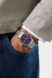 Nomos Glashutte Club Sport Neomatik 34 Purple Sapphire Glass