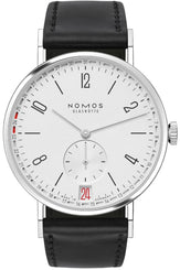 Nomos Glashutte Watch Tangente 2Date Sapphire Crystal 135