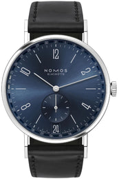 Nomos Glashutte Watch Tangente 2Date Blue 136.SB