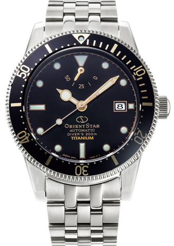 Orient Star Watch M42 Diver 1964 V2 Titanium RE-AU0702B