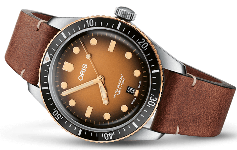 Oris Divers Sixty Five Leather