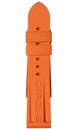 Panerai Strap Caoutchouc Orange 24/22mm