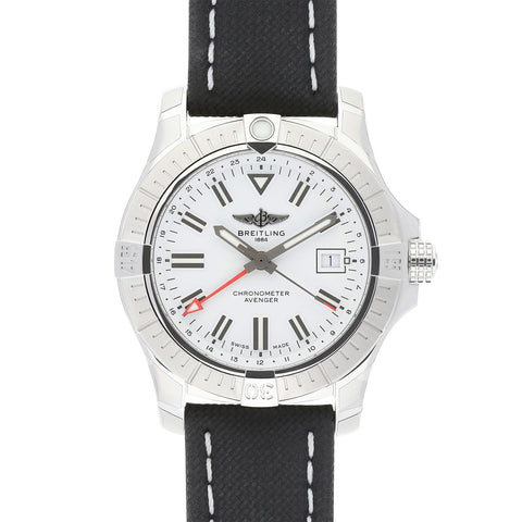 Pre-Owned Breitling Avenger GMT A32397 Mens Steel Automatic Watch