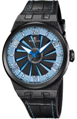 Perrelet Watch Turbine Carbon Ice Blue A4065/5