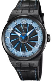 Perrelet Watch Turbine Carbon Ice Blue A4065/5