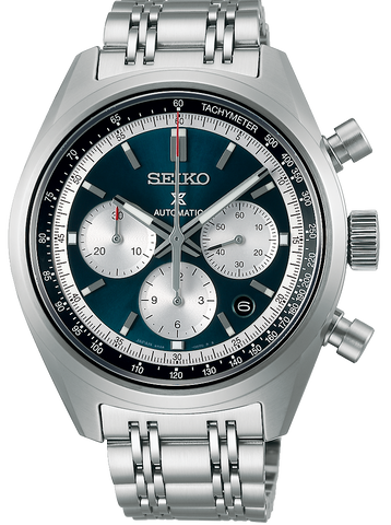 Seiko Watch Prospex Speedtimer Sunrise Blue 1973 Mechanical Chronograph SRQ051J1