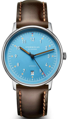 Sternglas Watch Lumatik Automatic Light Blue S02-LM17-BR03