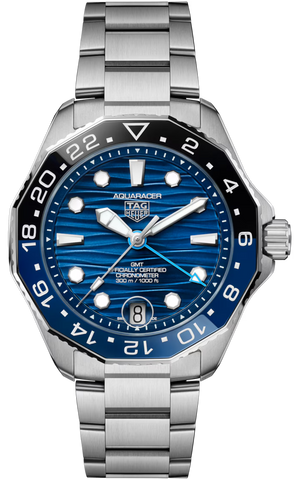 TAG Heuer Watch Aquaracer Professional 300 GMT Bracelet WBP5114.BA0013