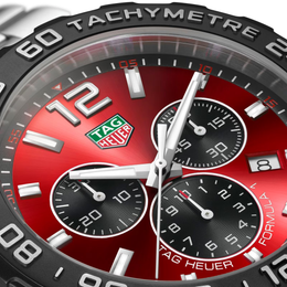 TAG Heuer Formula 1 Chronograph Red Bracelet