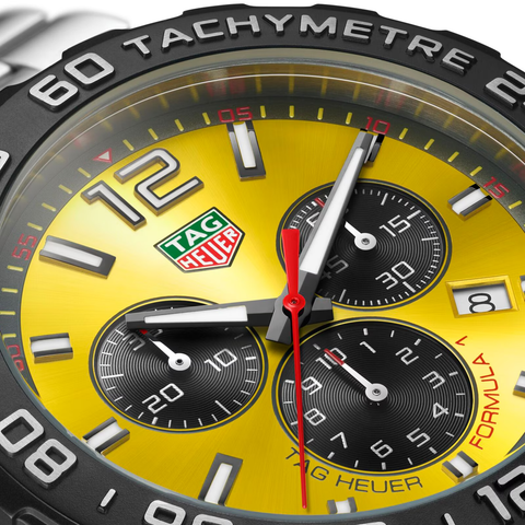 TAG Heuer Formula 1 Chronograph Yellow Bracelet