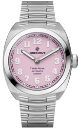 Bremont Watch Terra Nova 38mm Pink Limited Edition TN38-ND-SS-PK-B