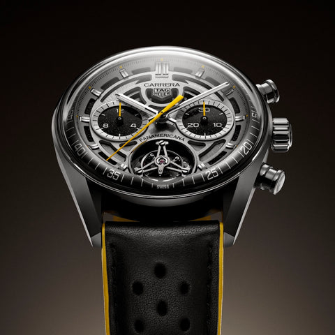 TAG Heuer Carrera Chronograph Tourbilxon x Porsche Panamericana Limited Edition