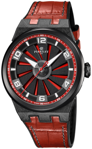 Perrelet Watch Turbine Carbon Red A4065/6