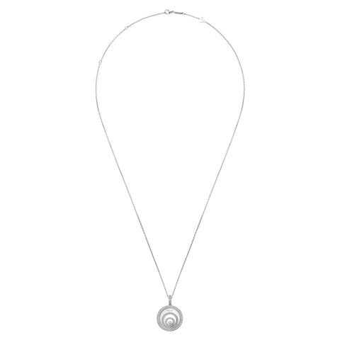 Chopard Happy Spirit 18ct White Gold 0.91ct Diamond Pendant